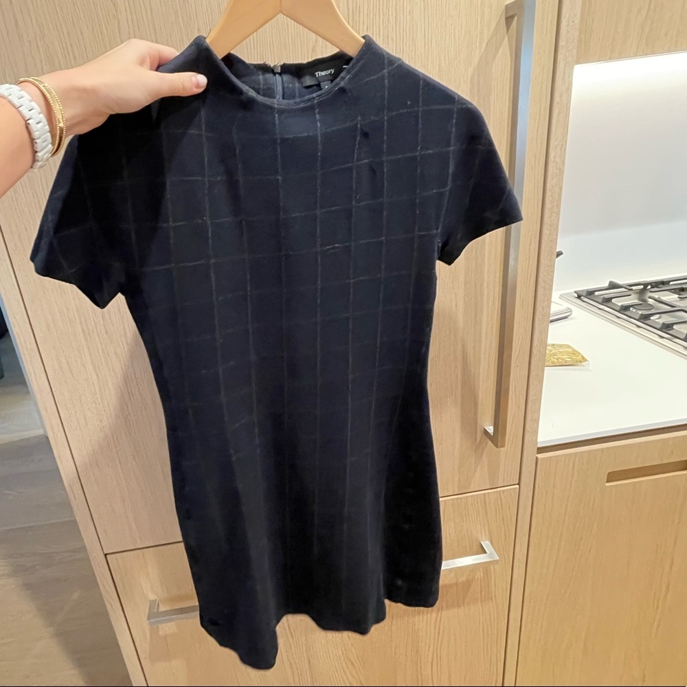 Theory size petite shirt dress